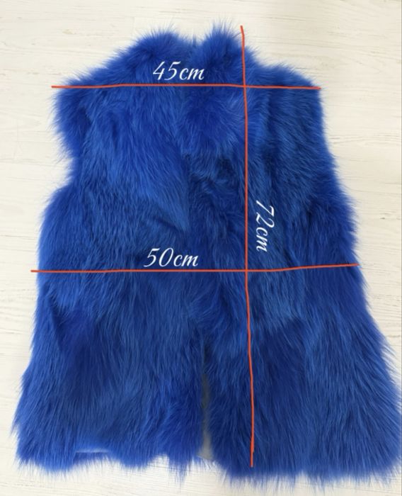 Vand blană naturală de vulpe