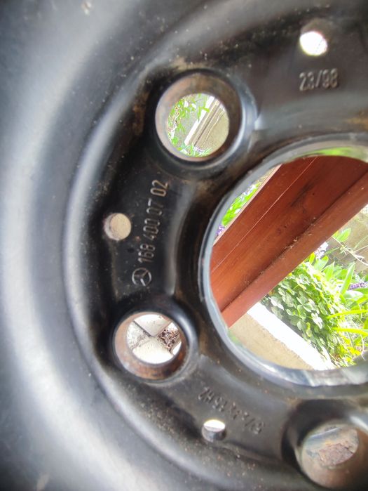 Резервна джанта с бонус зимна гума за Мерцедес А класа w168