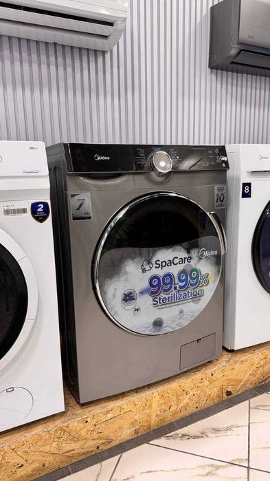 Стиральная машина от Midea MFK03W70B/S-C (7 кг) + САМЫЕ НИЗКИЕ ЦЕНЫ !