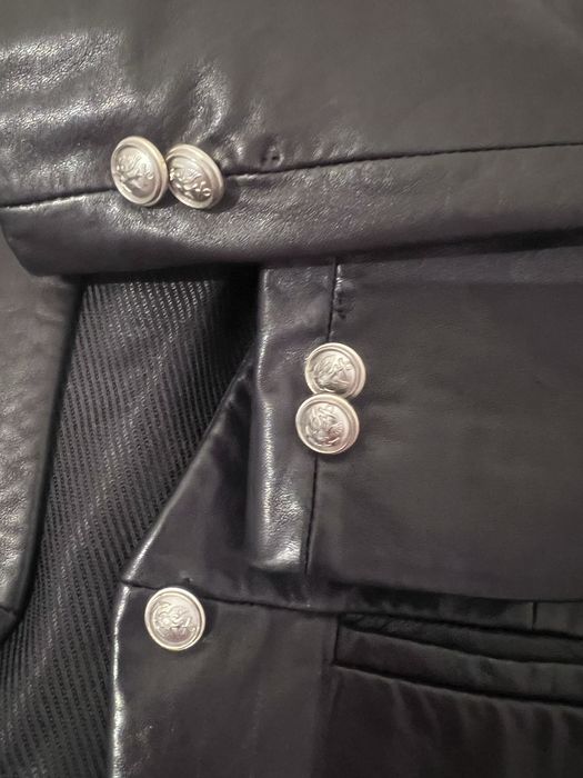 Кожаный пиджак