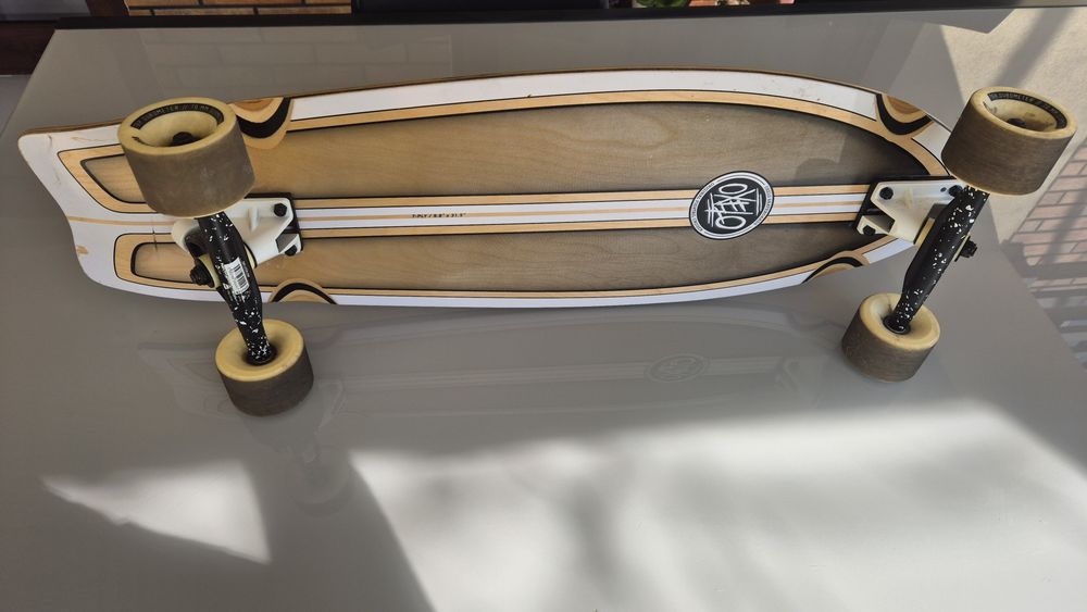 Longbord Profesional Oxelo Skateboard Original Fishtail Cruiser