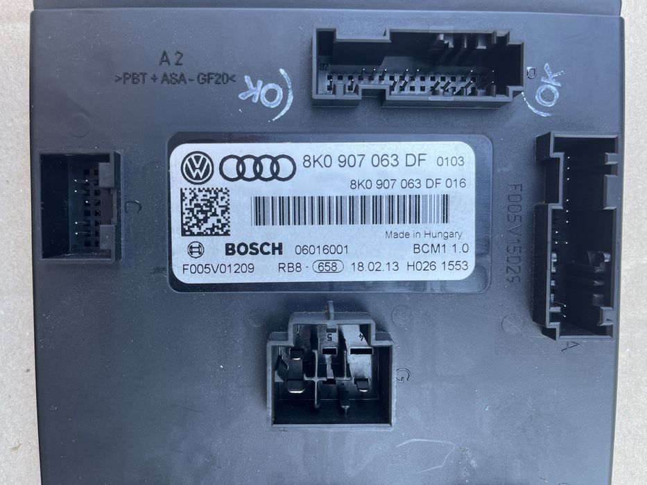 Modul / Calculator BCM 1 BCM 2 Audi A4 A5