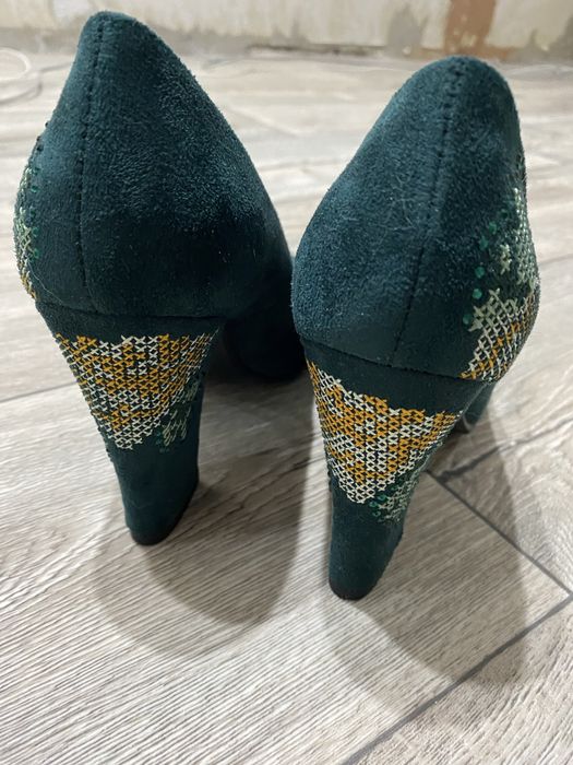 Туфли женские замша