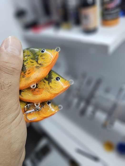 Ръчно изработен джърк модел цвят /костур/ за риболов на щуки