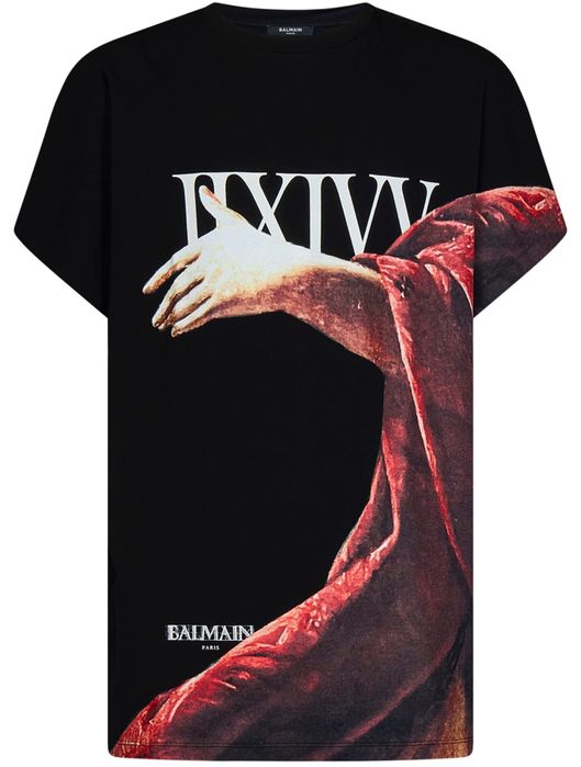 Тениски Balenciaga ,Balmain, Vuitton