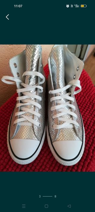 Bascheți Converse noi nr 41 dama piele