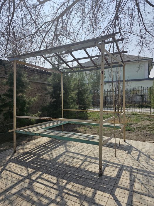 продается металлическая беседка