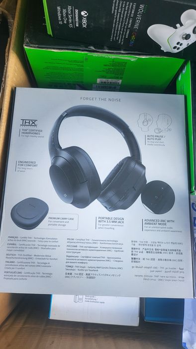 Слушалки Razer Opus, безжични, микрофон, Bluetooth