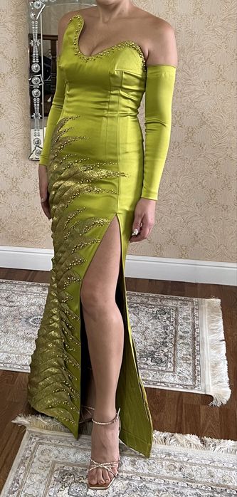 Vand rochie  de nasa , verde, marimea s