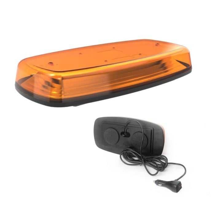 Mini Rampa Girofar Led Portocalie 12-24v E-Mark
