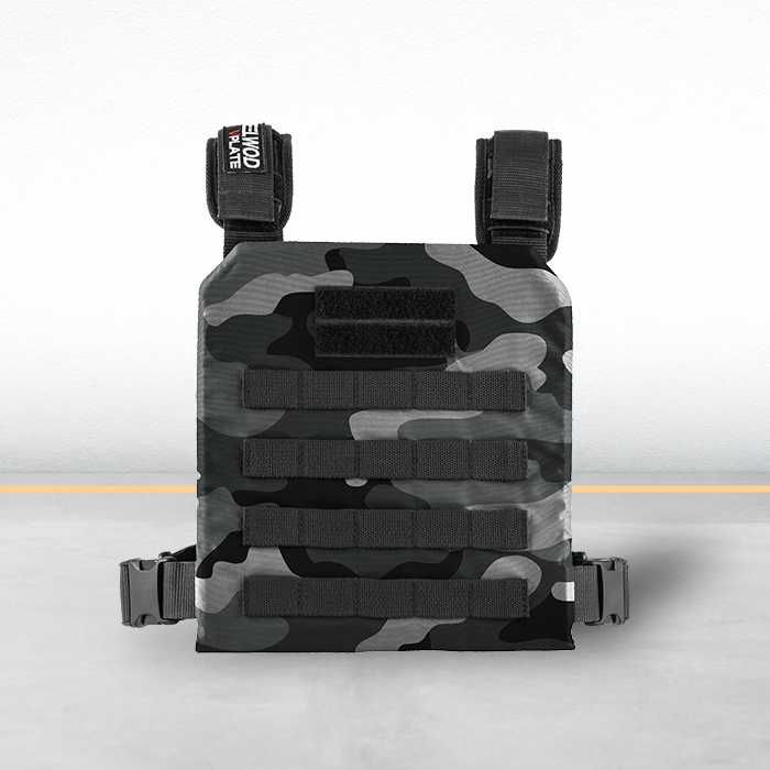 Жилет утяжелитель плитник «Милитари» STE Sport 18 кг. Серый