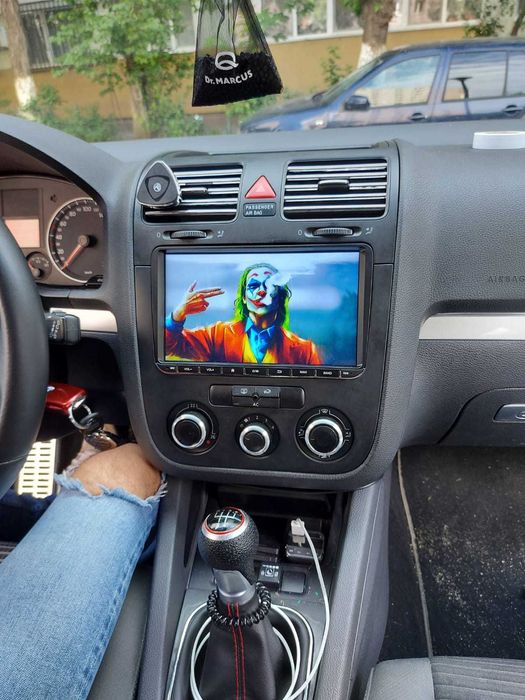 Navigatie Android 4 GB Passat Golf Waze YouTube GPS BT