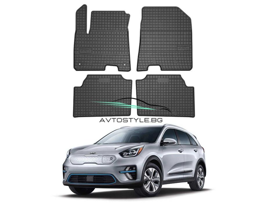 Гумени стелки за  Kia Niro EV 2018-2022 г., Frogum - El Toro