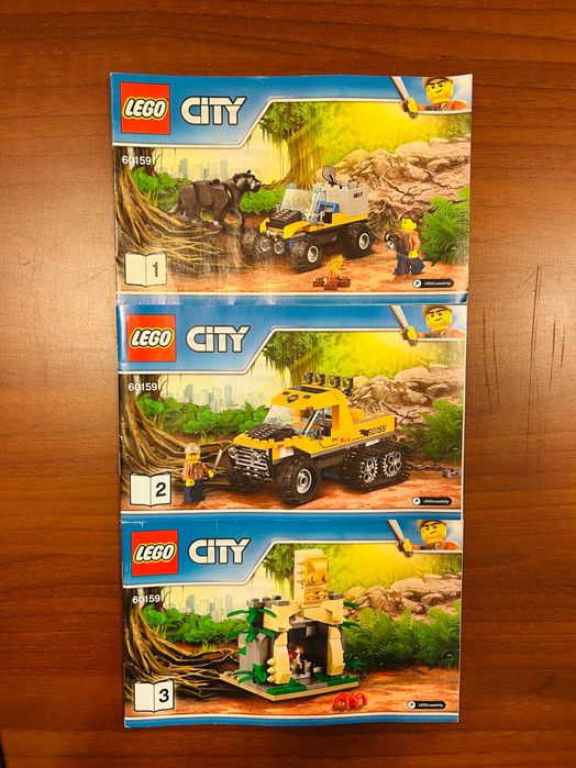 LEGO City 60159 Misiune in jungla cu autoblindata
