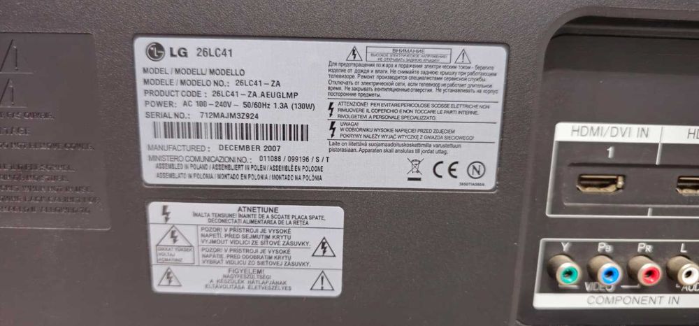 Televizor LG  26LC41