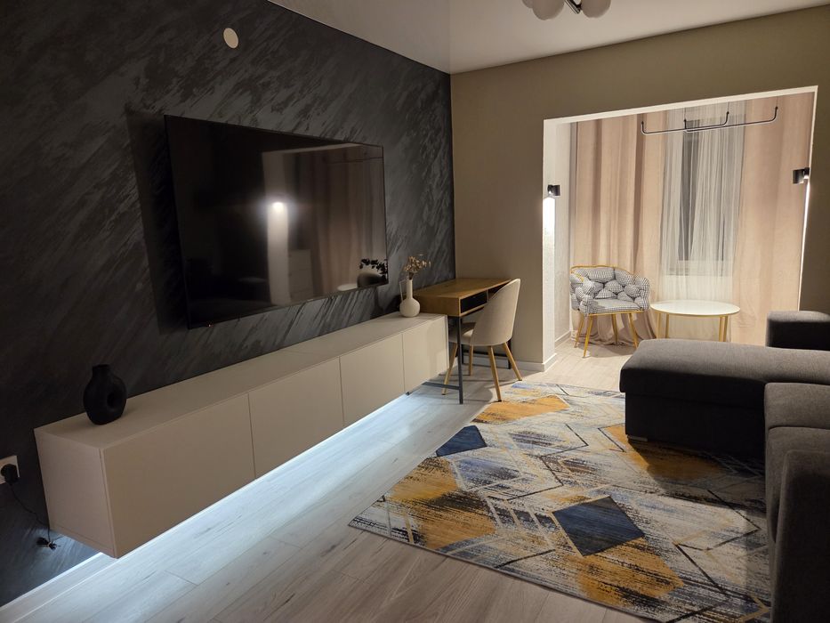 Apartament 3 camere complet mobilat