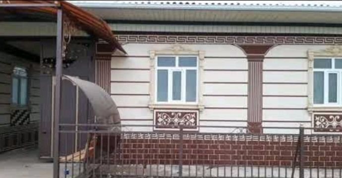 Травертин фасад ишларини кламиза