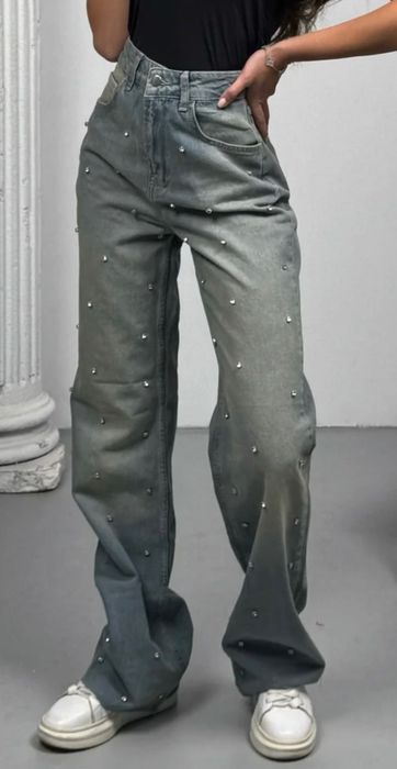 Дънки с камъчета