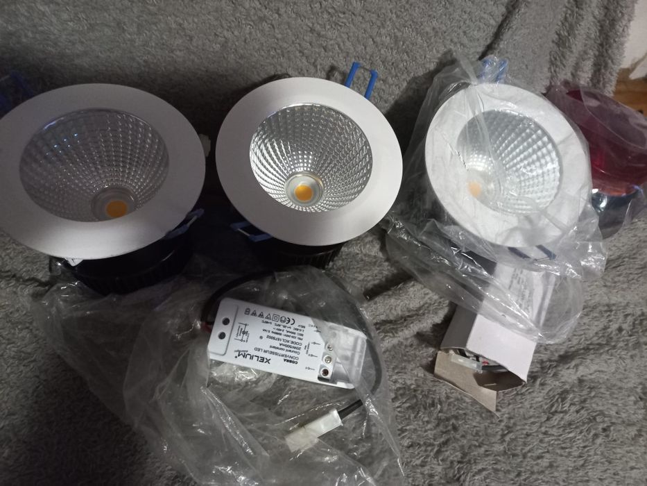 Spoturi led medi si mari noi încastrate