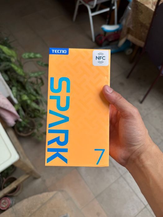 Tecno Spark 7   32 gb  Yengi ochilmagan