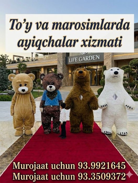 Ayiqchalar xizmatda