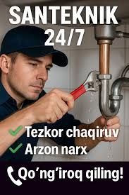 Сантехник хизмати 24/7 Santexnik xizmati