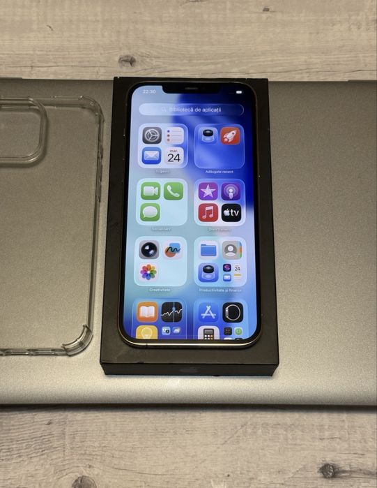 iPhone 12 Pro Max Gold - 256GB - impecabil