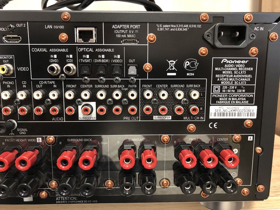 Pioneer SC-LX73 resiver