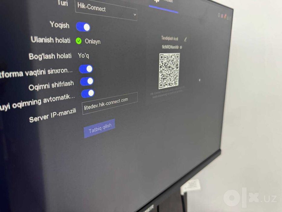 Hikvision kamera o‘rnatish va sozlash