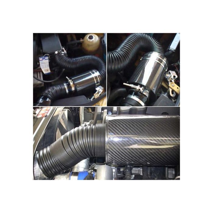 Filtru aer sport cu tubulatura si turbina aluminiu set complet