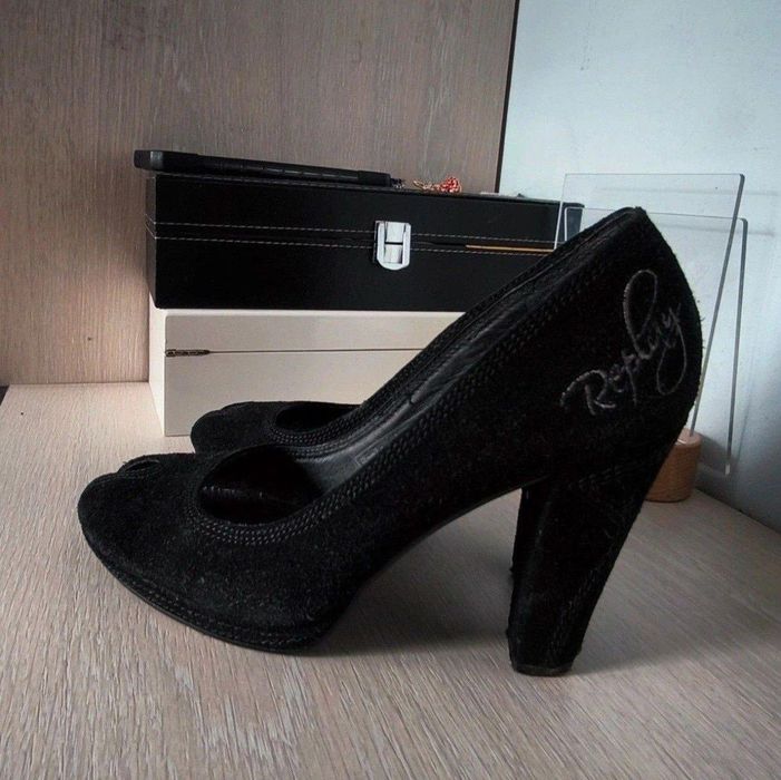 Pantofi eleganți Replay piele naturala intoarsa37