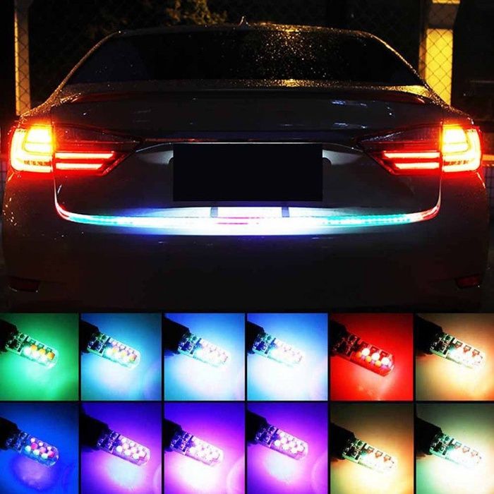 Цветни габарити с дистанционно управление смяна на цветовете LED