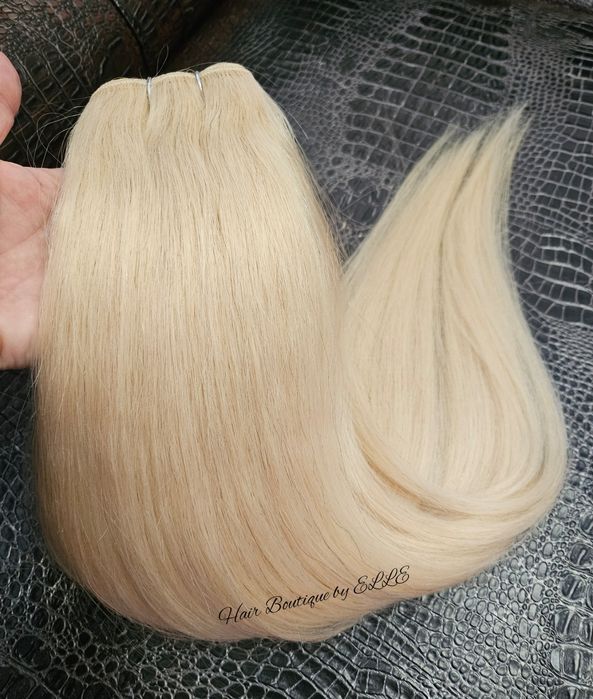 Естествена руса коса