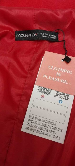 Красный брючный костюм женский, двойка, размер S-M, новый. Турция