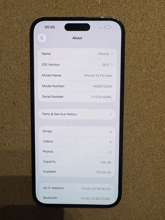 Apple Iphone 14 Pro Max 128 Gb ID-XXL5980