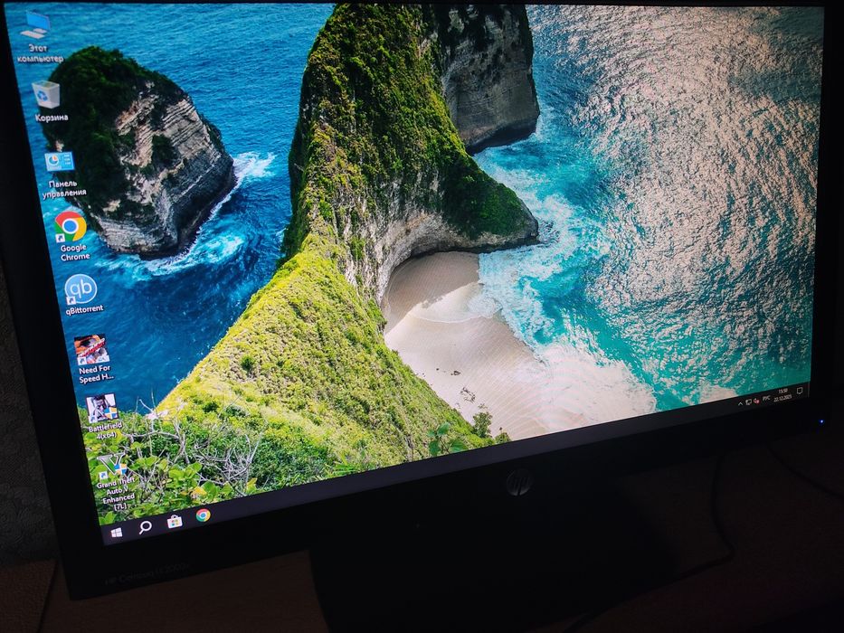 Монитор hp LED экран дисплей