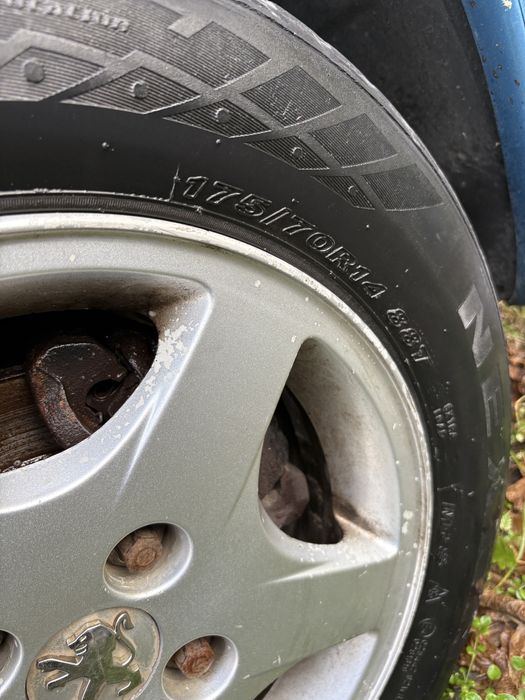 Джанти с гуми  за Пежо Peugeot 206 14/175/70