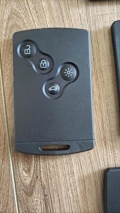 Card Cheie cartela Renault Clio , Captur 2009-2017, 4 Butoane keyless