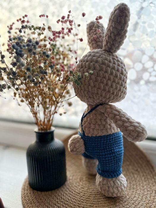 Заяц в комбинезоне