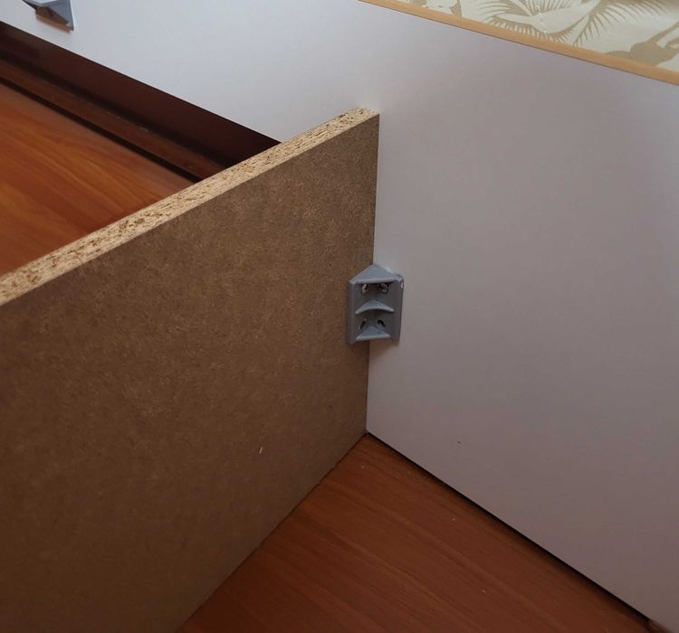 Pat Single 90x200 cm cu Depozitare și Saltea