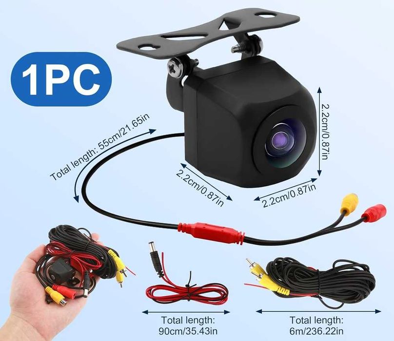 Универсална AHD камера за задно виждане на автомобил 12V