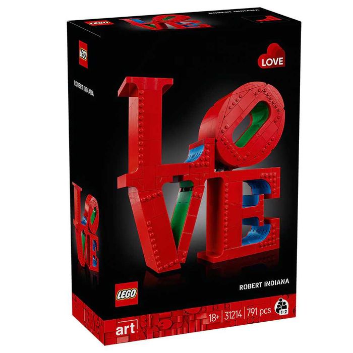 Нови Lego Art - Мона Лиза (31213)/ LOVE (31214)