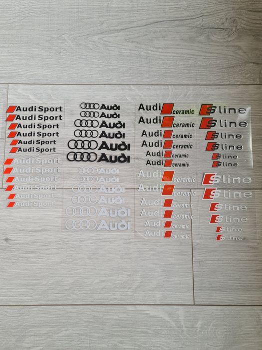 Set-6-Stickere-Etrieri-Audi-Sport-Ceramic-A4-A6-A7-A8-Q5-Q7-Q8-Sline
