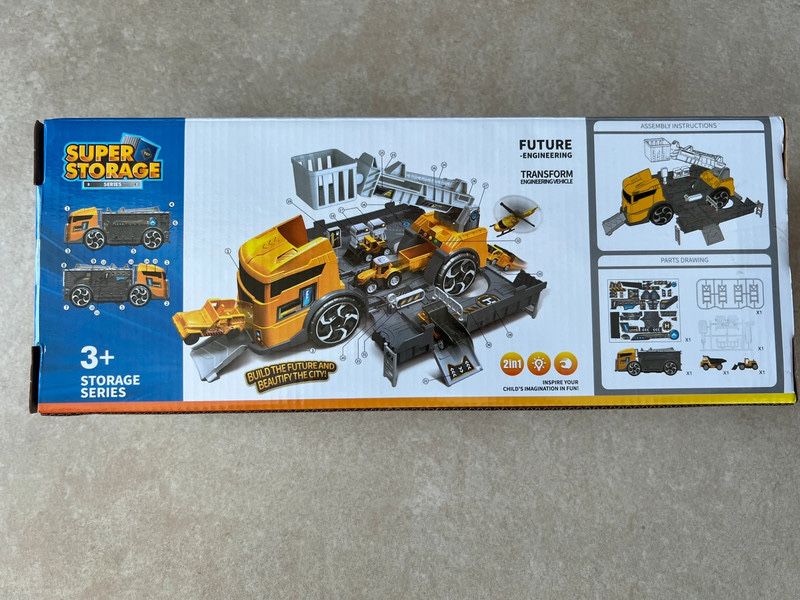 Set camion transport, 3 ani, Multicolor