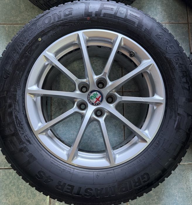 Roti/ jante aliaj R17 originale Alfa Romeo Stelvio 235/65/17 all season 2024