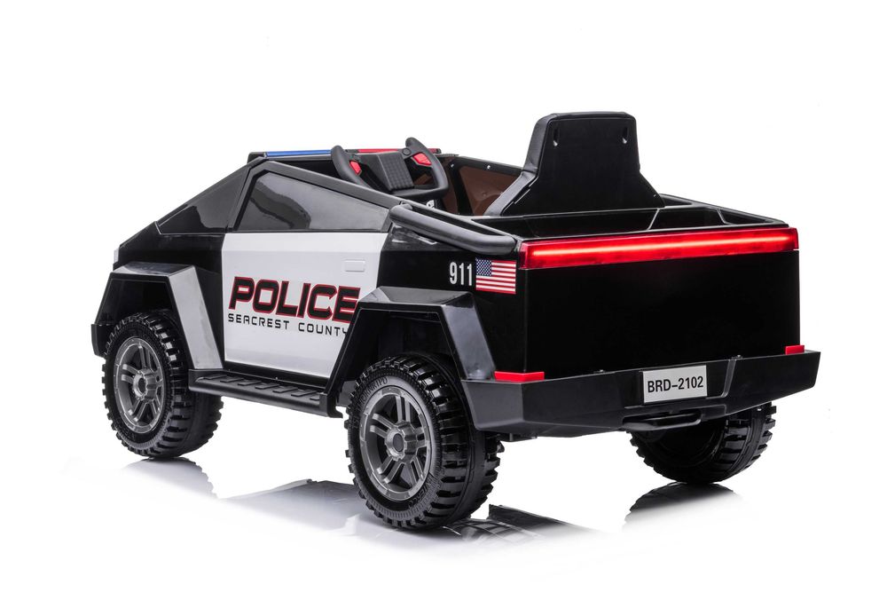 Masinuta electrica de politie Kinderauto BJ2102 2 x45W, efecte sonore