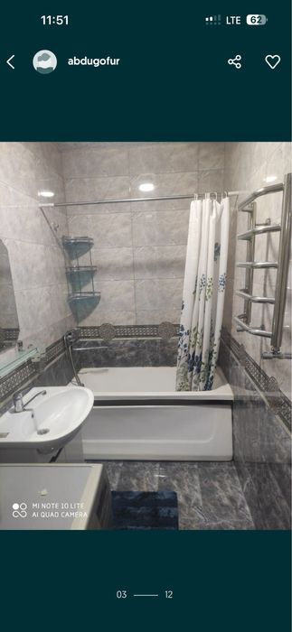 eshonguzar korzinkani togʻrisida 5 chi etaj 3 xona sotiladi