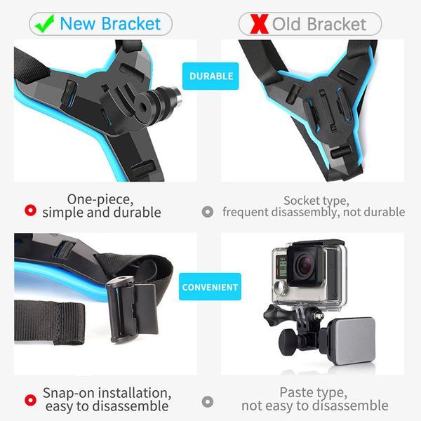 Chin Mount - Стойка за каска за GoPro Hero - DJI - Insta360