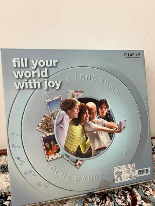 Instax mini 12 голубой