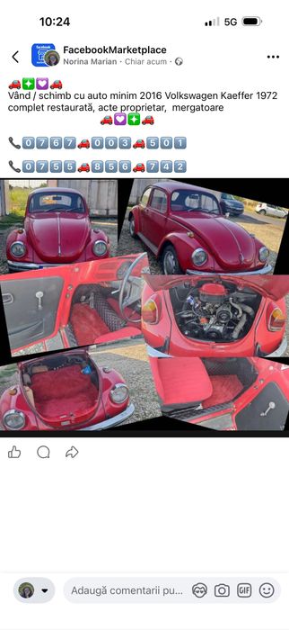 VOLKSWAGEN Beetle 1972 — imagine 2
